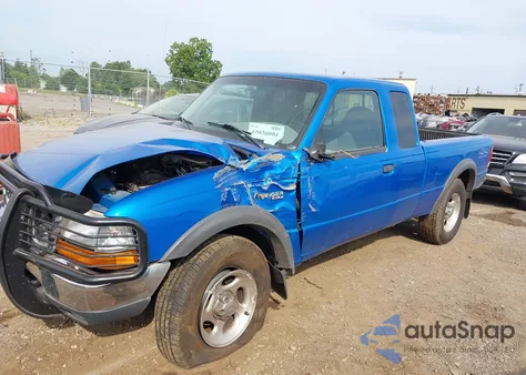 1999 Ford Ranger Super Cab from USA, damaged, VIN 1FTZR15XXXTA00542